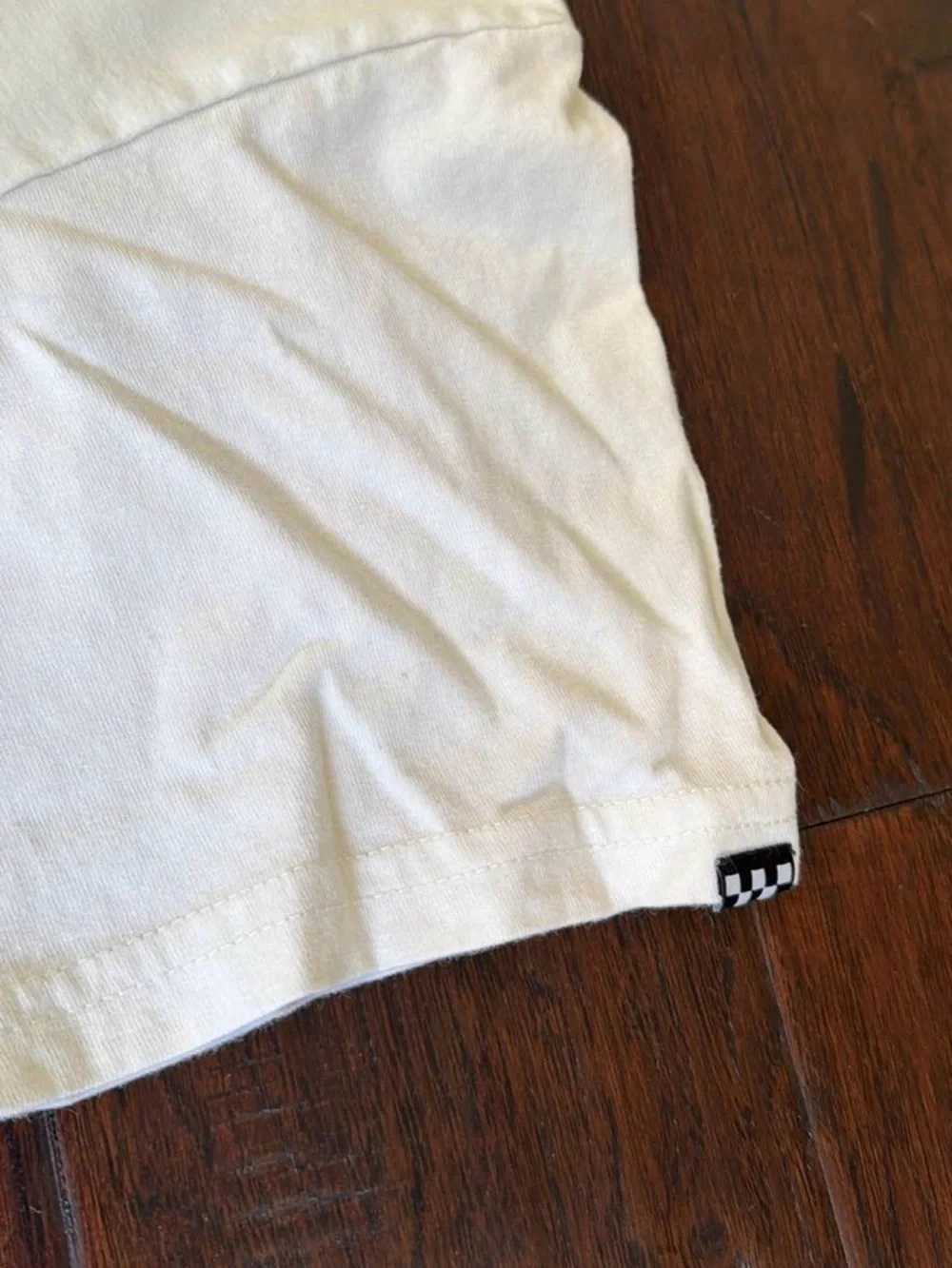 Vans Cream Cat & Fishbowl Graphic Pet Tee - Cream/Blue